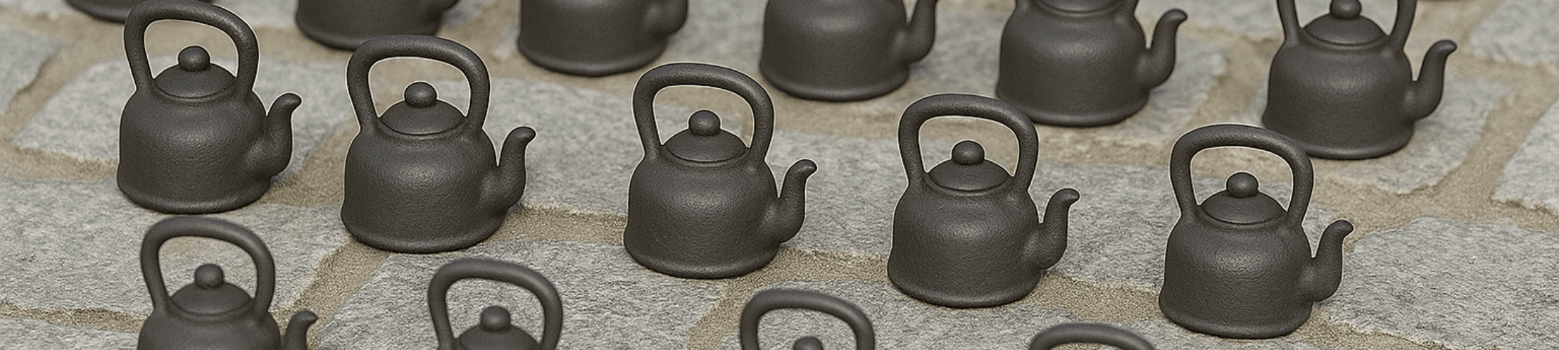 Pomnik Czajnika w Mrągowie