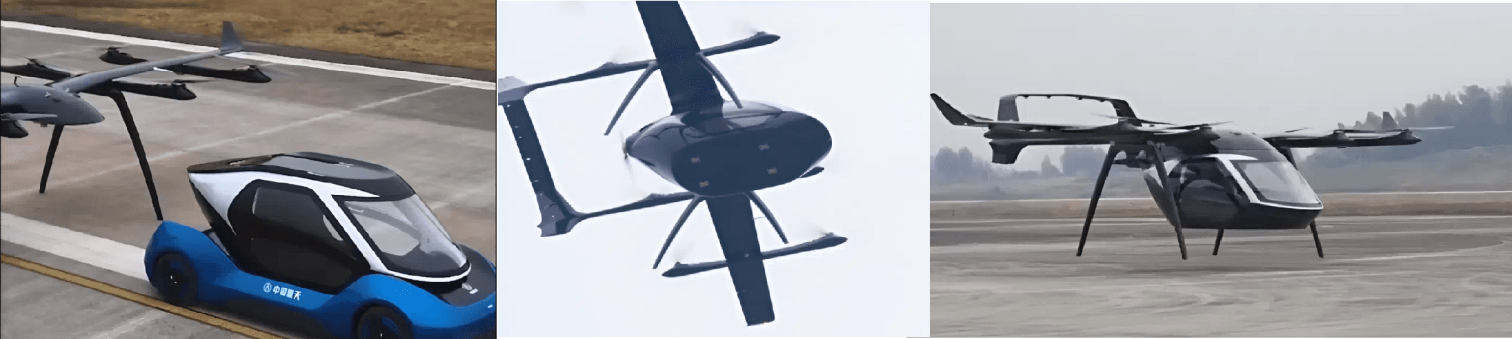 Chiny testują modularny "latający samochód"