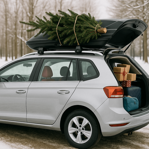 Bezpieczne pakowanie samochodu na świąteczne wyjazdy - kompletny poradnik
