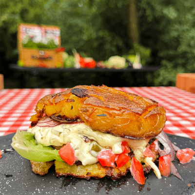 Burger kartoflany